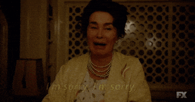 Sorry Jessica Lange GIF
