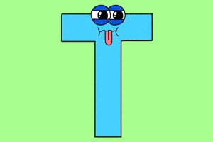 T Alphabet GIF by GIPHY Studios Originals